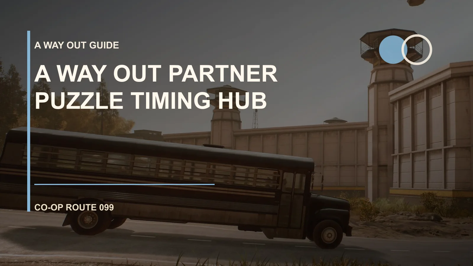 A Way Out双人谜题与时机专题